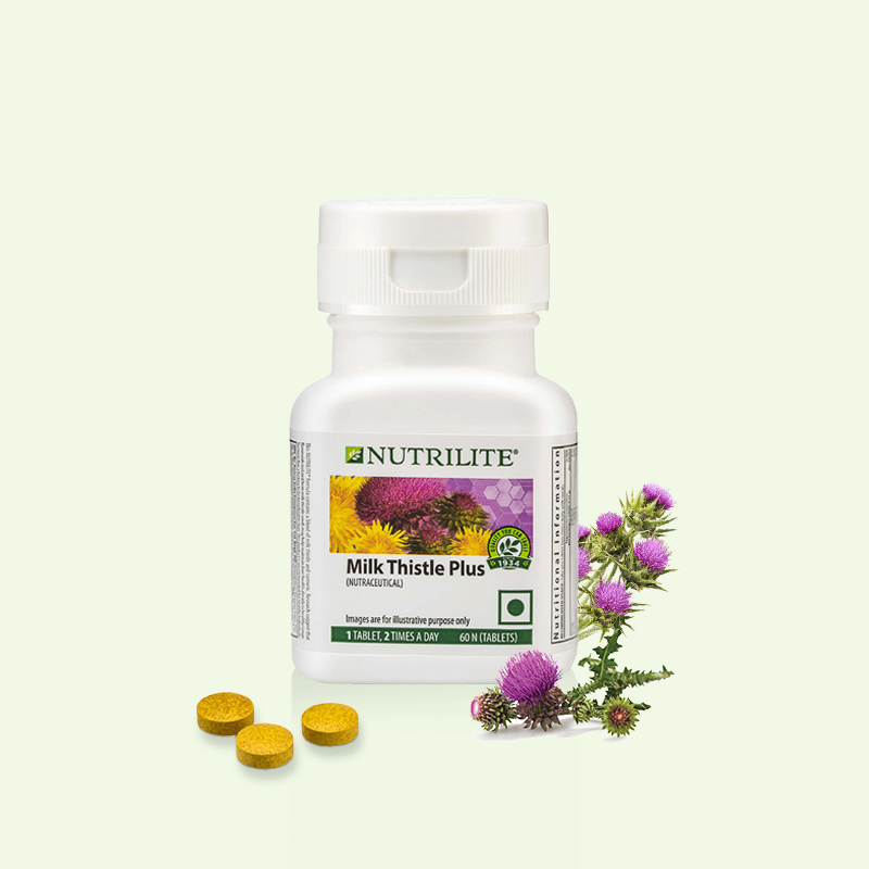 Nutrilite Milk Thistle Plus Tablets Support Liver Health