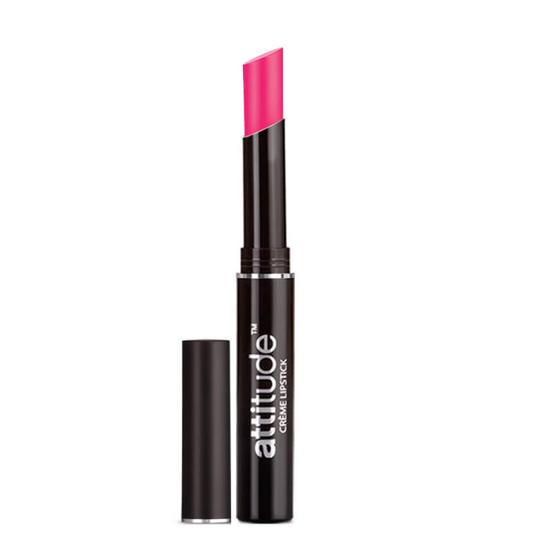 hot pink lipstick