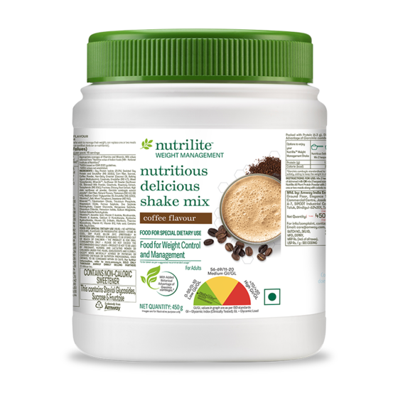 Nutrilite Weight Management Nutritious Delicious Shake Mix Coffee Flavor