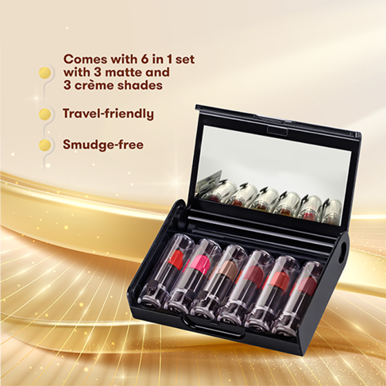 Lipstick Travel Pack Festive Glam Pack