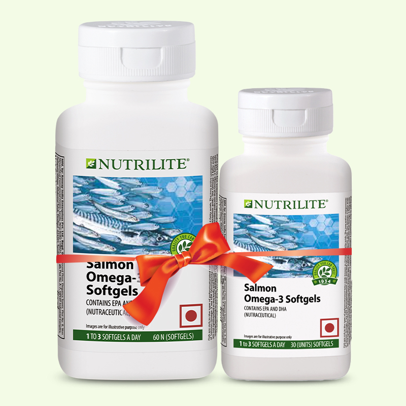 Nutrilite Salmon Omega3 Softgels Nutraceutical Supplement