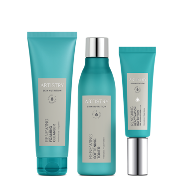 Mini Renewing Solution Set for Oily Skin AM Routine