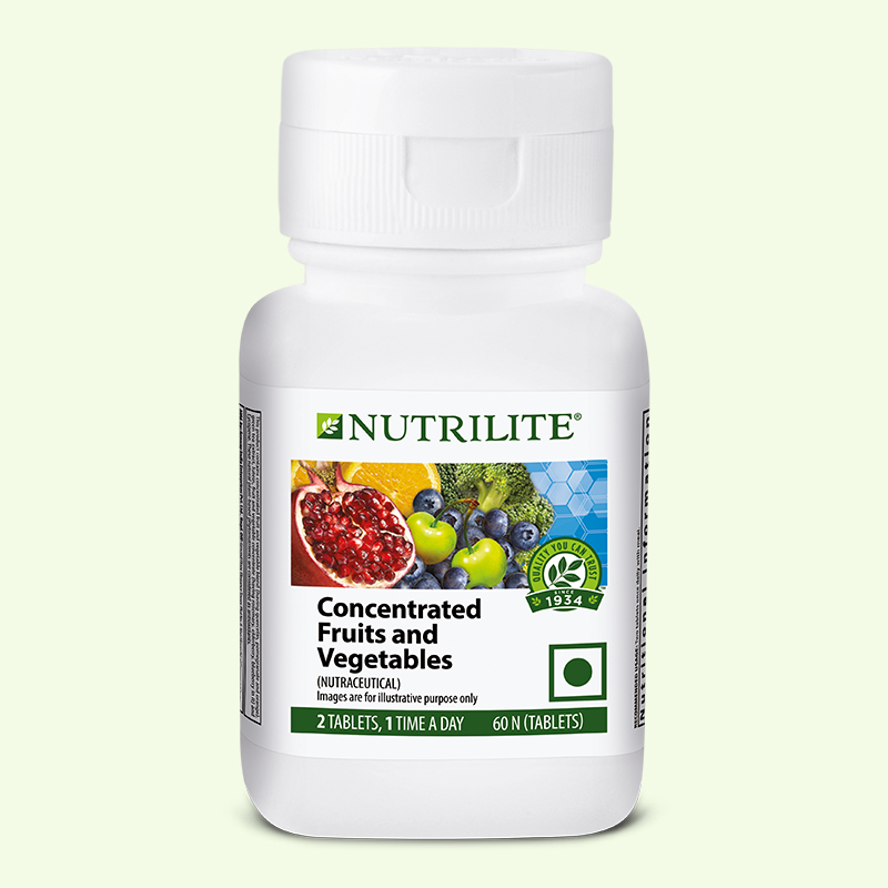 Nutrilite Concentrated Fruits and Vegetables Tablets Nutraceutical