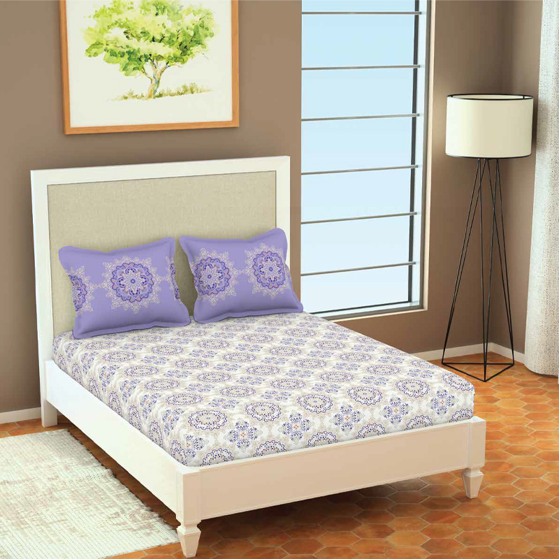Antibacterial Purple Bedsheet