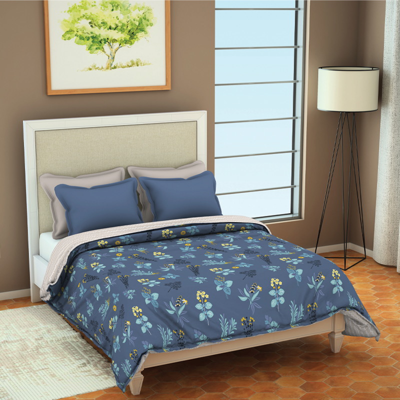 Antibacterial Blue Quilt For your Bedroom Amway