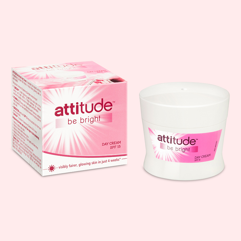 attitude be bright day cream spf 15