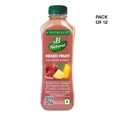 Nutrilite B Natural Mixed Fruit (pack of 12)