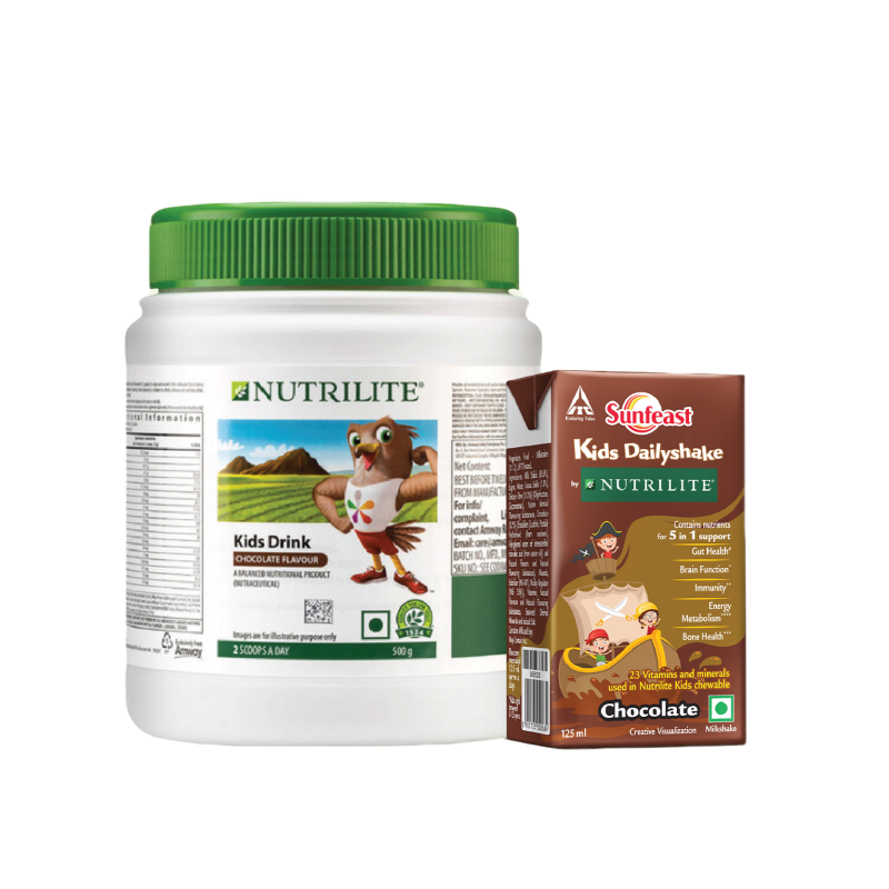 Buy Nutrilite Kids Chocolate & ITC Sunfeast Dailyshake-Amway