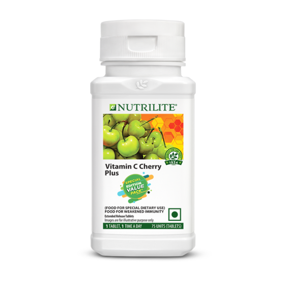 Amway Vitiamin C Cherry Plus, Pack Of 60 at Rs 1143/bottle in