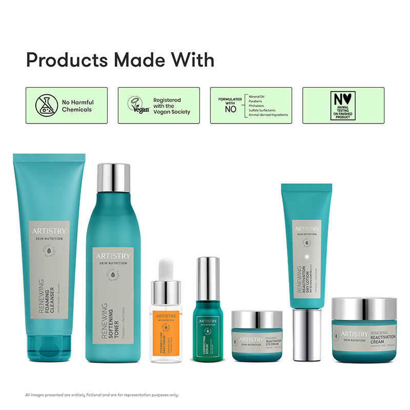 Oily Skin* Regimen for 30s