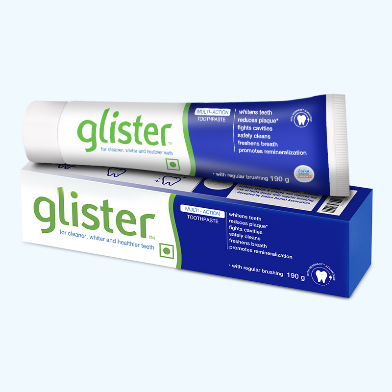 does glister toothpaste contain fluoride