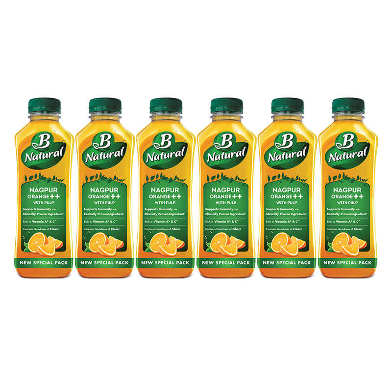 Buy B Natural Nagpur Orange Juice Pack Online | Amway India