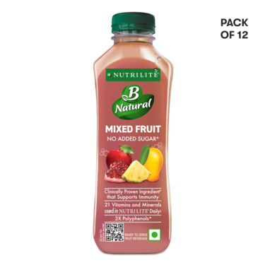 Nutrilite B Natural Mixed Fruit (pack of 12)