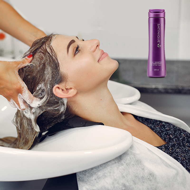 Satinique™ 2in1 Shampoo & Conditioner 250 ML Satinique™ 2in1 Shampoo & Conditioner 250 ML