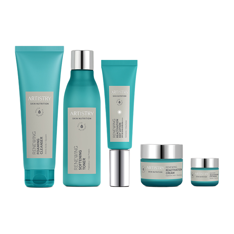 Renewing Anti-Aging Solution Bundle for Oily Skin