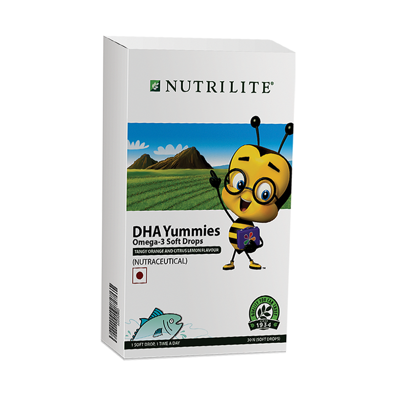 Nutrilite DHA Yummies (Omega 3 Soft Drops) Nutraceutical Supplement