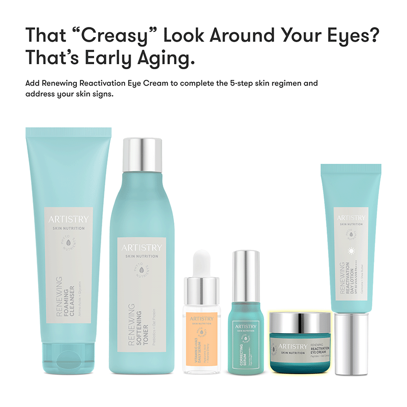 Oily Skin* Morning Cleanser Toner Serums Moisturizer for 40+