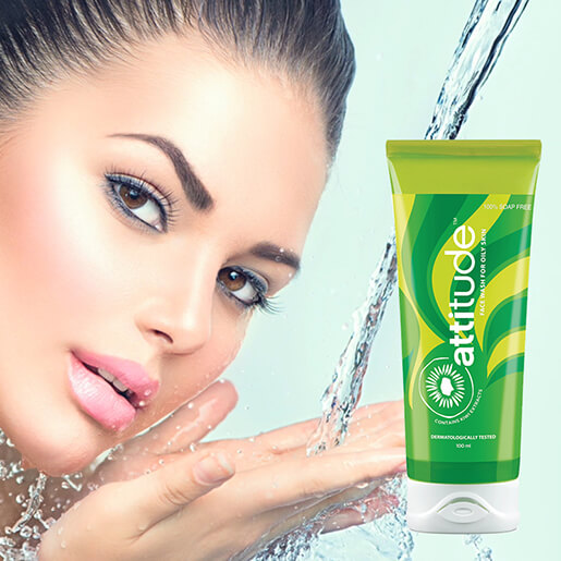 oily skin face wash woman