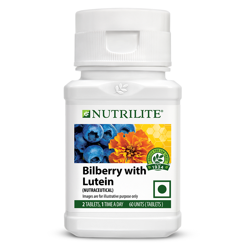 Buy Nutrilite Biberry With Lutein Tablets Amway India